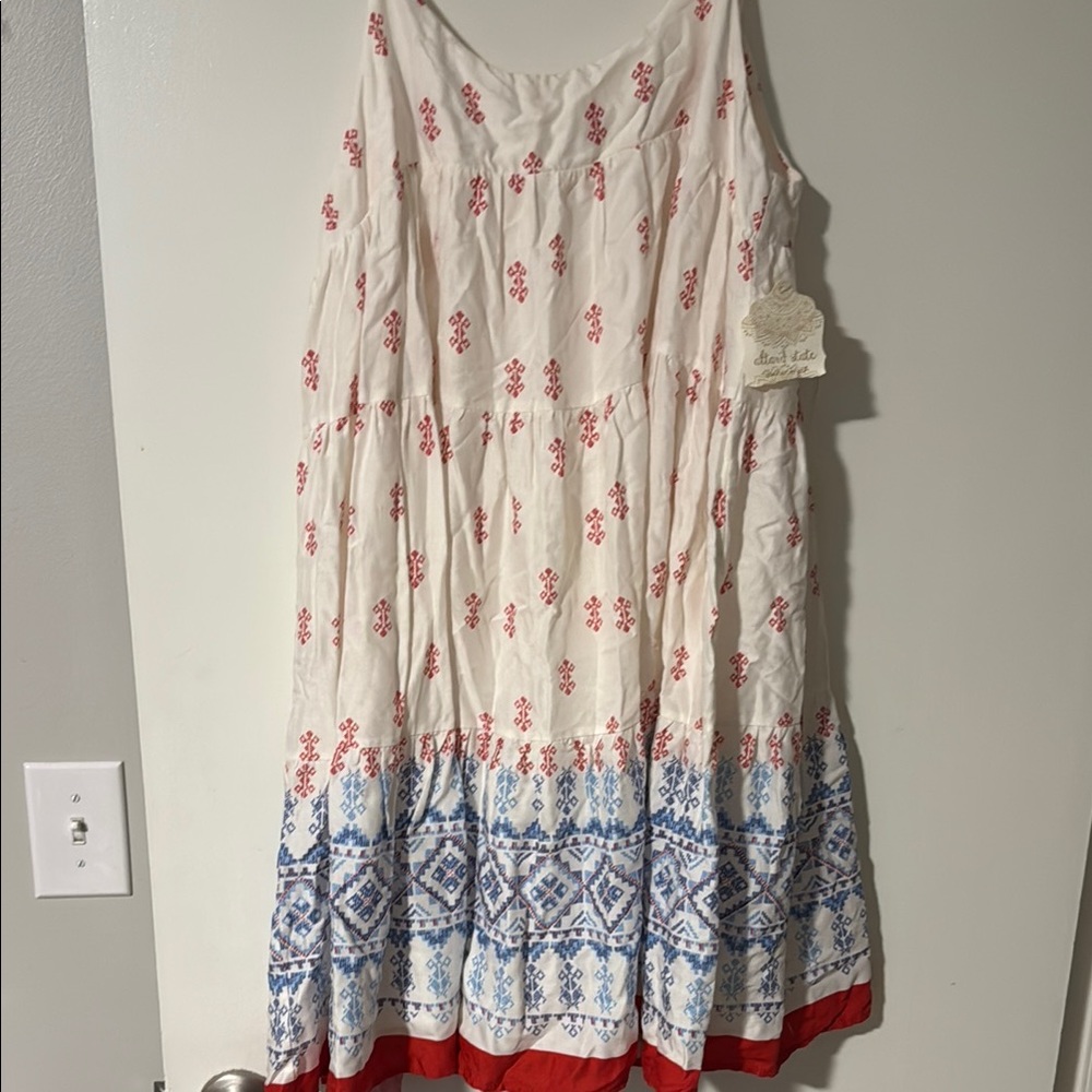 Altar’d state blue, red, and white dress